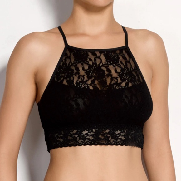 Hanky Panky Ali Lace Crop Top - Picture 1 of 6